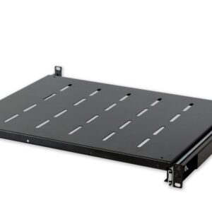 Mensola per Rack 19'' Estraibile 550mm Nera