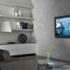 Supporto a Muro Fisso Ultra Slim per TV LED LCD 32-55'' Nero - immagine 6