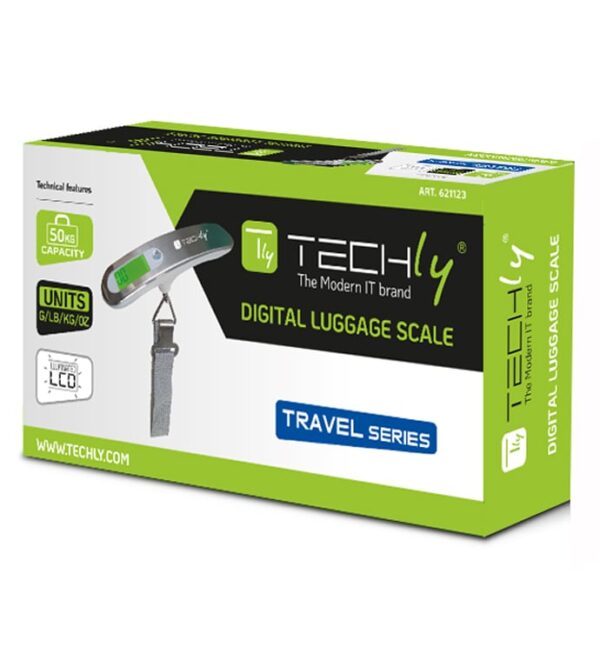 Pesa Valigie Digitale Capacità 50 kg Silver - immagine 2