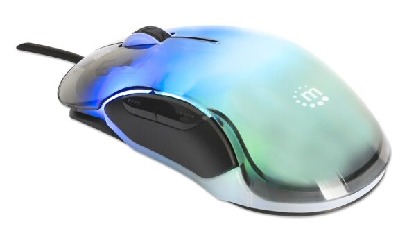Mouse Ottico USB 12800 dpi LED RGB Multicolor - immagine 3