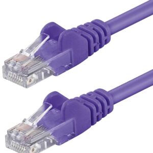 Cavo di rete Patch CCA Cat. 5e Viola UTP 5 mt