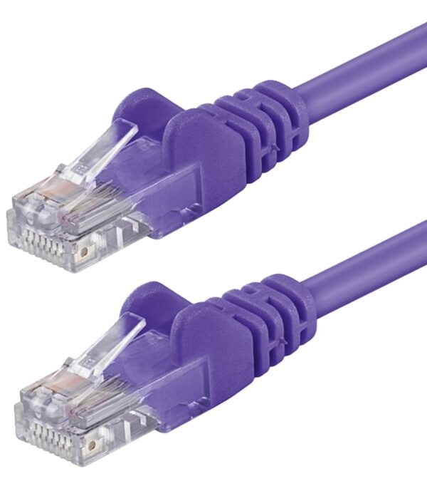 Cavo di rete Patch CCA Cat. 5e Viola UTP 5 mt
