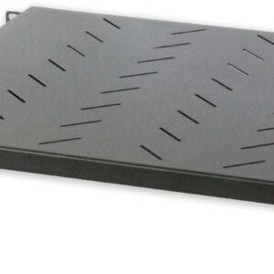 Mensola per Rack 19'' Estraibile da 1H 615mm Nera