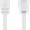 Cavo Antenna TV F/IEC M/M 2,5 mt