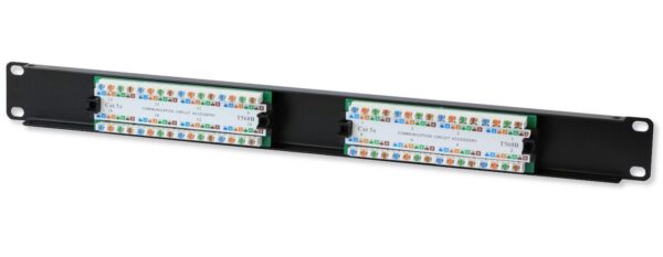 Pannello Patch UTP 16 Posti RJ45 Cat.5E Techly - immagine 3
