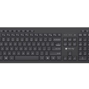 Tastiera Wireless 2,4GHz Silenziosa Layout Americano