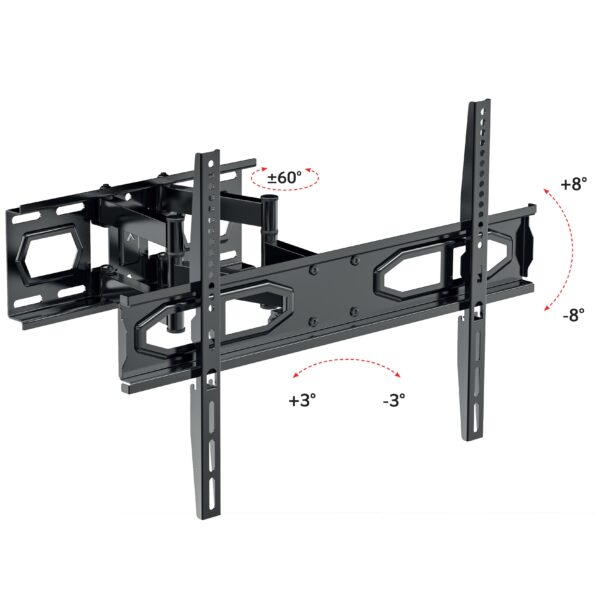 Supporto a Muro per TV LED LCD 32-70'' Full-Motion - immagine 3