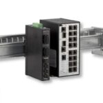 Supporto Guida DIN 4U per Armadi Rack 19'' Grigio