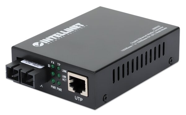 Convertitore RJ45 - Fibra SC GigaBit