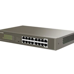 Switch 16 Porte Gigabit Desktop/Rack con 16 porte PoE+