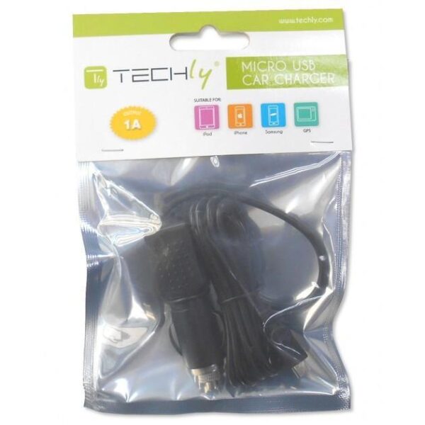 Alimentatore da Auto (12/24V) Micro-USB 1A - immagine 2