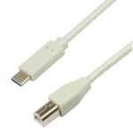 Cavo HighSpeed USB-C&trade; Maschio/USB-B Maschio 2m Grigio