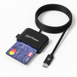 Lettore di Smart Card USB-C™ con Slot per MicroSD
