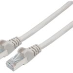 Cavo di rete Patch in rame Cat. 6A Grigio SFTP 1,5 m