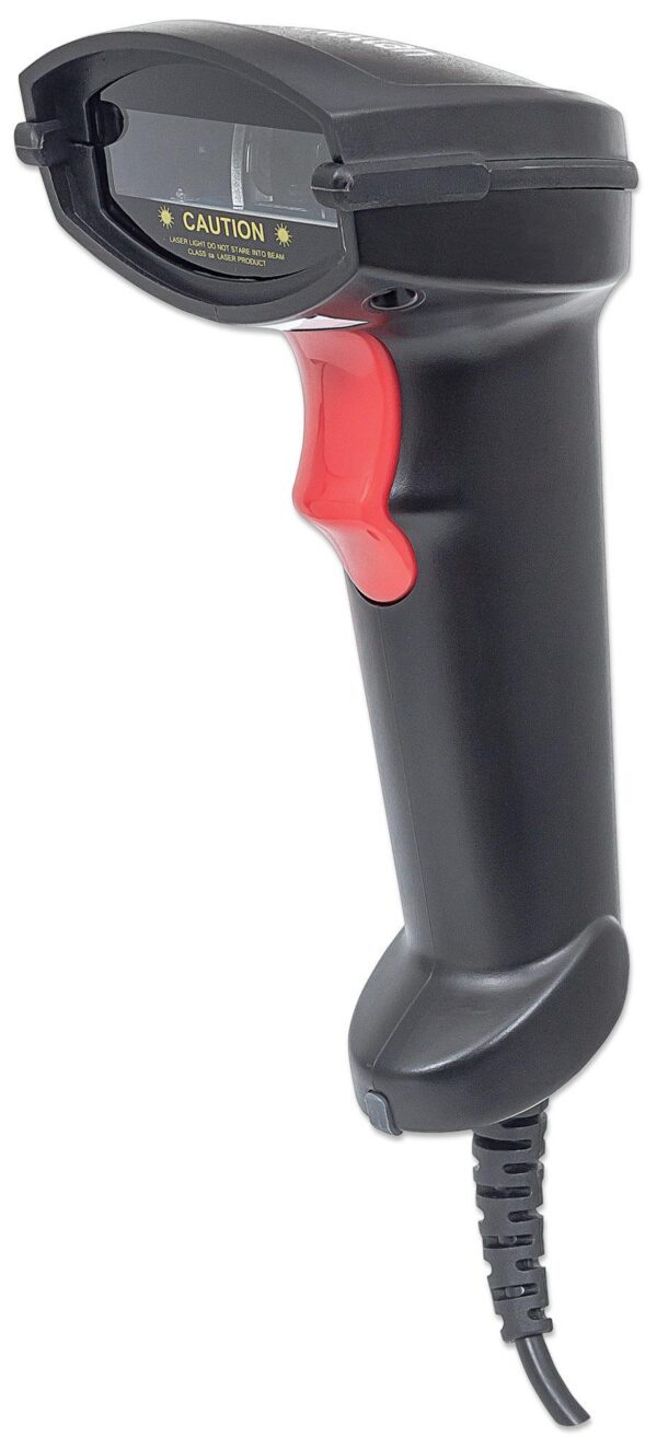 Lettore Laser Barcode Professionale USB Nero