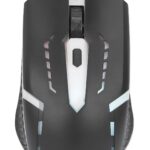 Mouse Ottico Gaming USB 1500dpi Retroilluminazione LED RGB