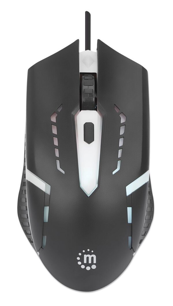 Mouse Ottico Gaming USB 1500dpi Retroilluminazione LED RGB