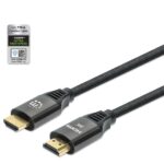 Cavo HDMI con Ethernet ad Altissima Velocit&agrave; Certificato 8K@60Hz eARC 3 metri