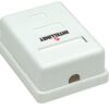 Presa a Muro con Frutto RJ45 Cat. 5E UTP Beige - immagine 4