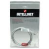 Cavo di rete Patch in CCA Cat. 6 Bianco UTP 1 m - immagine 2