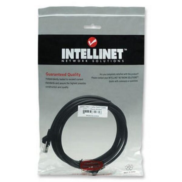 Cavo di rete Patch in CCA Cat. 6 Nero UTP 5 mt - immagine 2