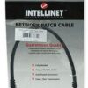 Cavo di rete Patch in Rame Cat. 6A Nero UTP 0,5 m - immagine 2