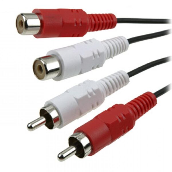 Cavo Prolunga M/F 2xRCA 1,5mt - immagine 2
