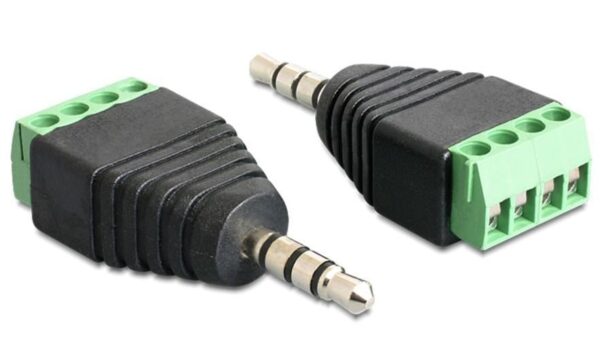 Adattatore Audio 3.5 mm Maschio a Terminal Block 4 pin - immagine 2