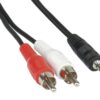 Cavo Stereo Jack 3, 5 mm a 2 x RCA maschio 20,0 mt - immagine 2