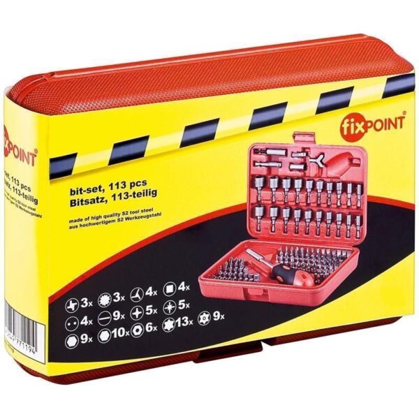 Set Inserti con cacciavite 113 pz - immagine 2