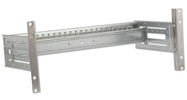 Supporto Guida DIN 4U per Armadi Rack 19'' Grigio - immagine 2