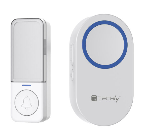 Kit Campanello Wireless fino a 180m con Pulsante IP56 Battery Free - immagine 2