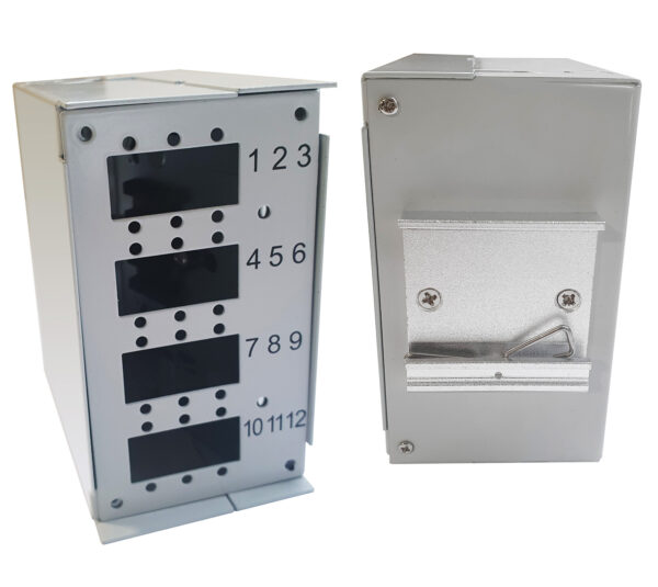 Mini Box Ottico su Barra DIN senza Pannello Frontale - immagine 2