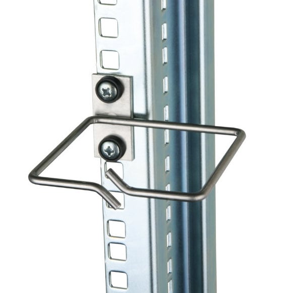 Anello Passacavi Laterale 80x80 mm in Metallo per Armadi Rack - immagine 2