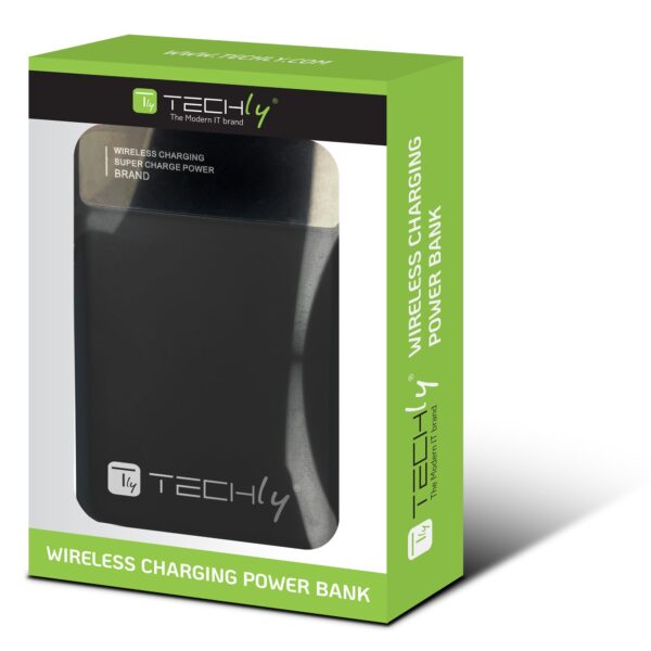Power Bank Wireless Magnetico 3 in 1 con LED 10.000 mAh 22,5W Nero - immagine 2