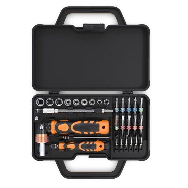 Kit Valigetta 31 pezzi in 1 Cacciaviti Bussole e Punte Professionali - immagine 2