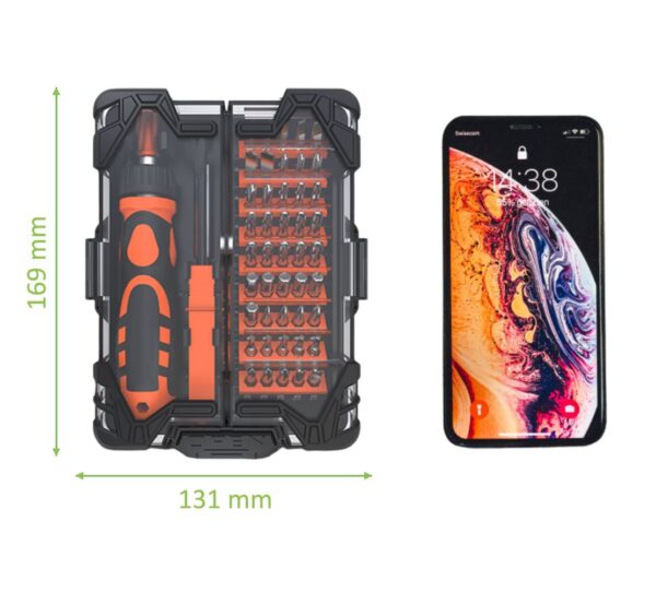 Kit Valigetta 48 in 1 Cacciavite, Punte - immagine 2