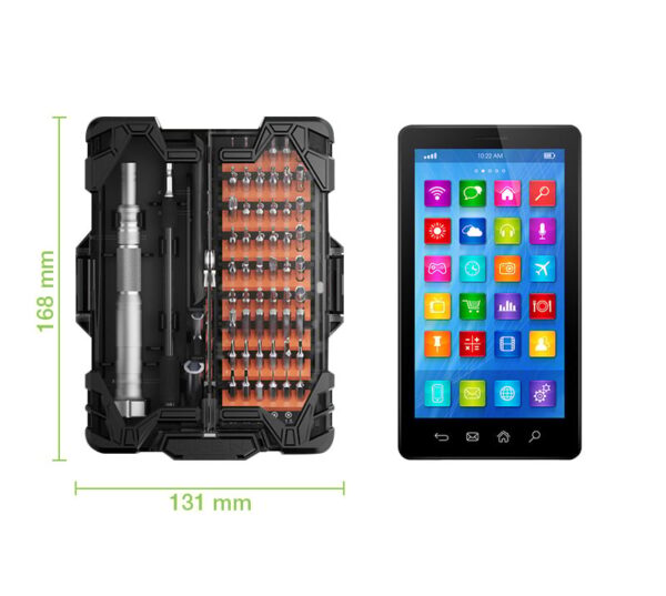 Kit Valigetta 62 in 1 Cacciaviti di Precisione - immagine 2