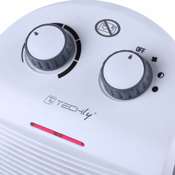 Termoventilatore Portatile 2 Regolazioni di Riscaldamento con Ventilazione IP21 2000W - immagine 2