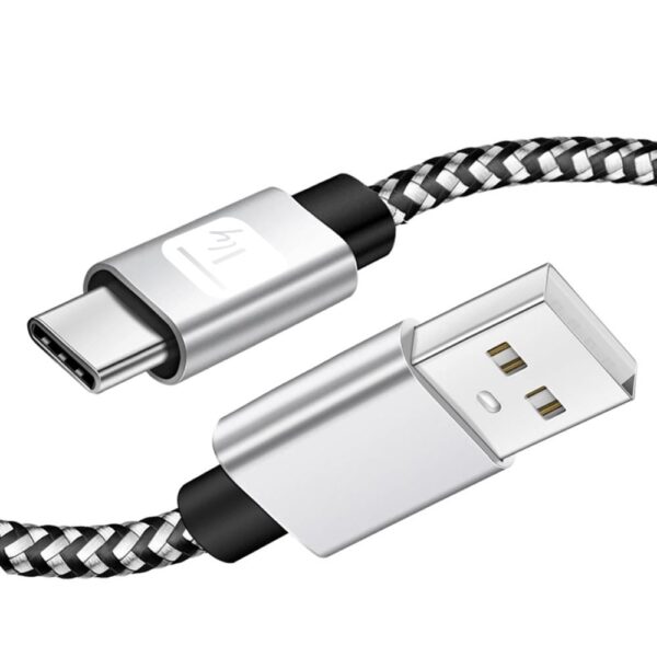 Cavo USB A Maschio 2.0 / USB-C™ Maschio 3A 0,5 m Alluminio - immagine 2