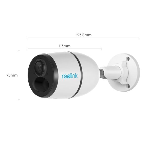 Telecamera di Sicurezza a Batteria 8MP 4K IP65 da Esterno, B4GB4K02 - immagine 2