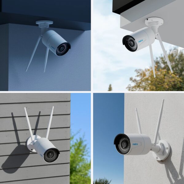 Telecamera WiFi Dual Band 5MP IP67 con Rilevamento di Persone e Veicoli, W320 - immagine 2