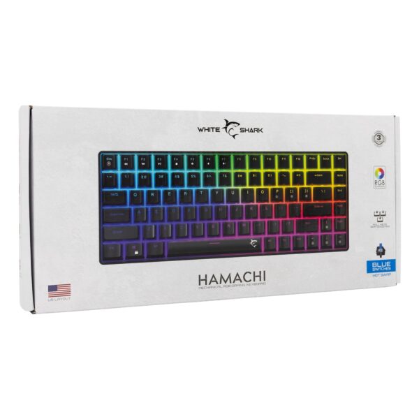 Tastiera Gaming USB 85 Tasti con Retroilluminazione LED RGB - immagine 2