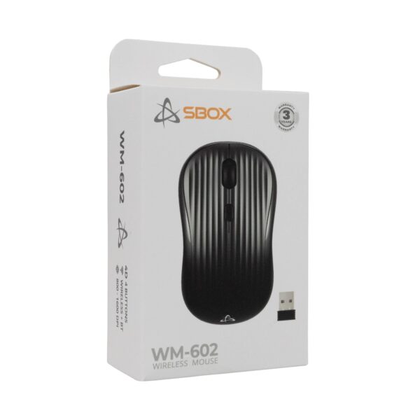 Mouse Wireless 1600dpi WM-602BK Nero - immagine 2