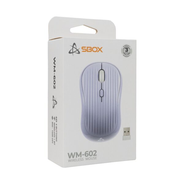 Mouse Wireless 1600dpi WM-602VL Viola - immagine 2