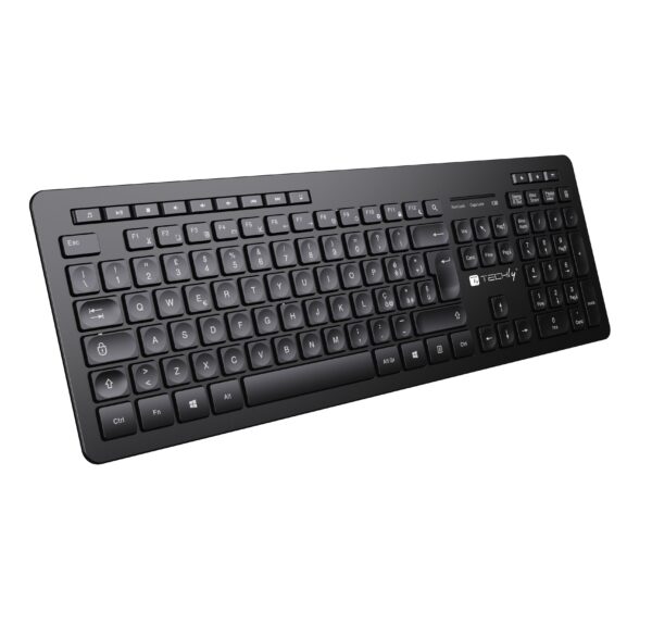 Tastiera Wireless 2,4GHz Silenziosa Layout Italiano - immagine 3