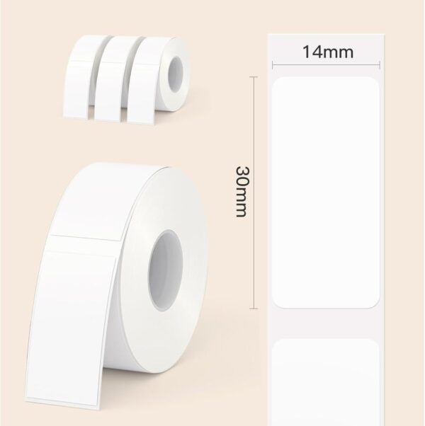540 Etichette di Ricambio in Carta Termica Formato 14x30 mm - immagine 2