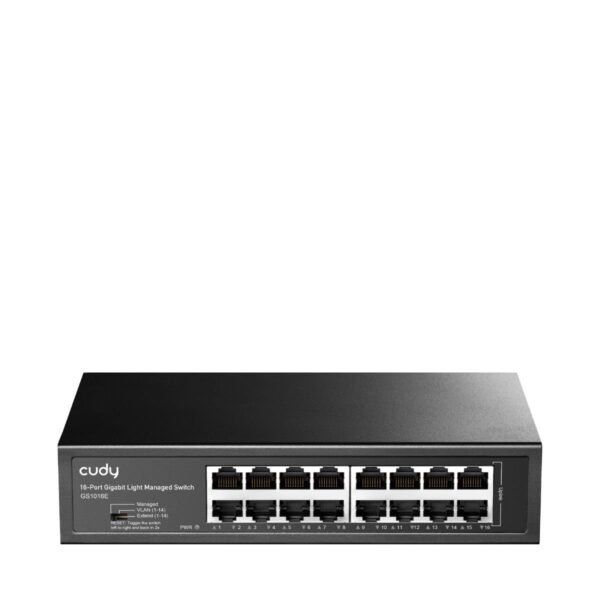 Switch 16 Porte Gigabit Web Managed, GS1016E - immagine 2