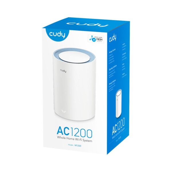 Sistema Wi-Fi Mesh AC1200 Dual Band per Tutta la Casa, M1200 1pz - immagine 2