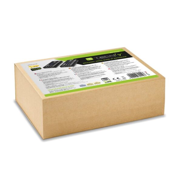 Extender HDMI over IP 4K@60Hz su Cavo Cat.6 fino a 120m - immagine 2
